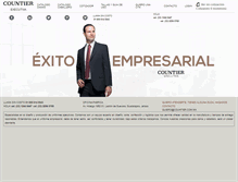 Tablet Screenshot of countier.com.mx